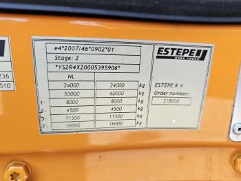 Scania Scania R410 6x2 + NOOTEBOOM TIEFLADER